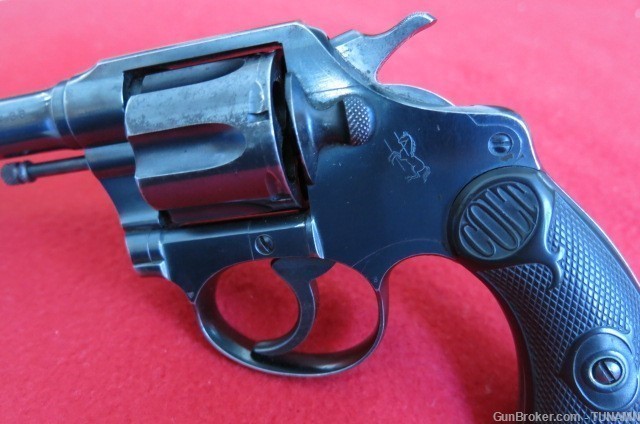 Colt Police Positive .38 Colt 5"Barrel 85% Blue Nice Revolver Must See C&R -img-8