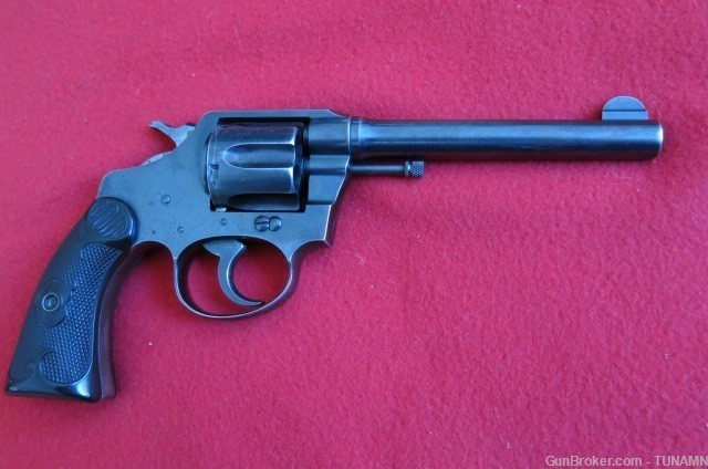 Colt Police Positive .38 Colt 5"Barrel 85% Blue Nice Revolver Must See C&R -img-0