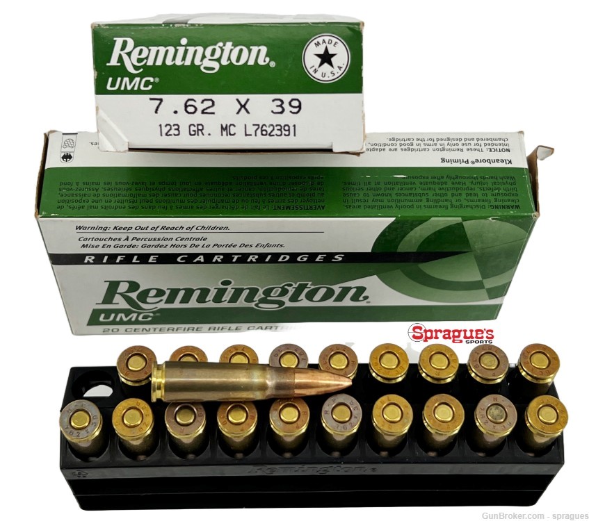 7.62x39 Ammo (180rds) and Magpul Magazines 30rd (6)-img-2