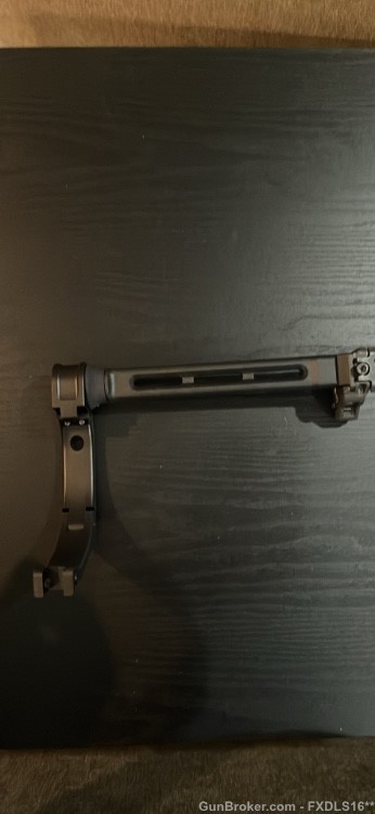 Sig Sauer Folding pistol brace with Gear Head Works metal Tailhook mpx mcx-img-1