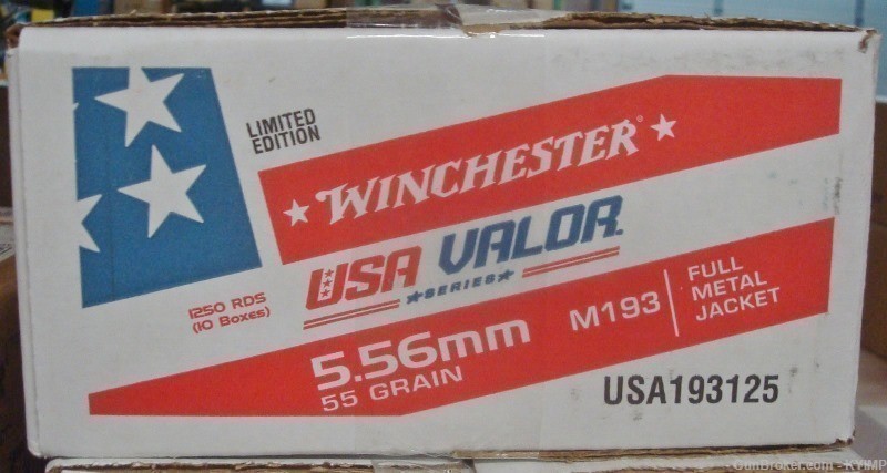 250 Winchester 5.56 FMJ 55 grain FMJ Factory NEW M193 Ammo-img-4