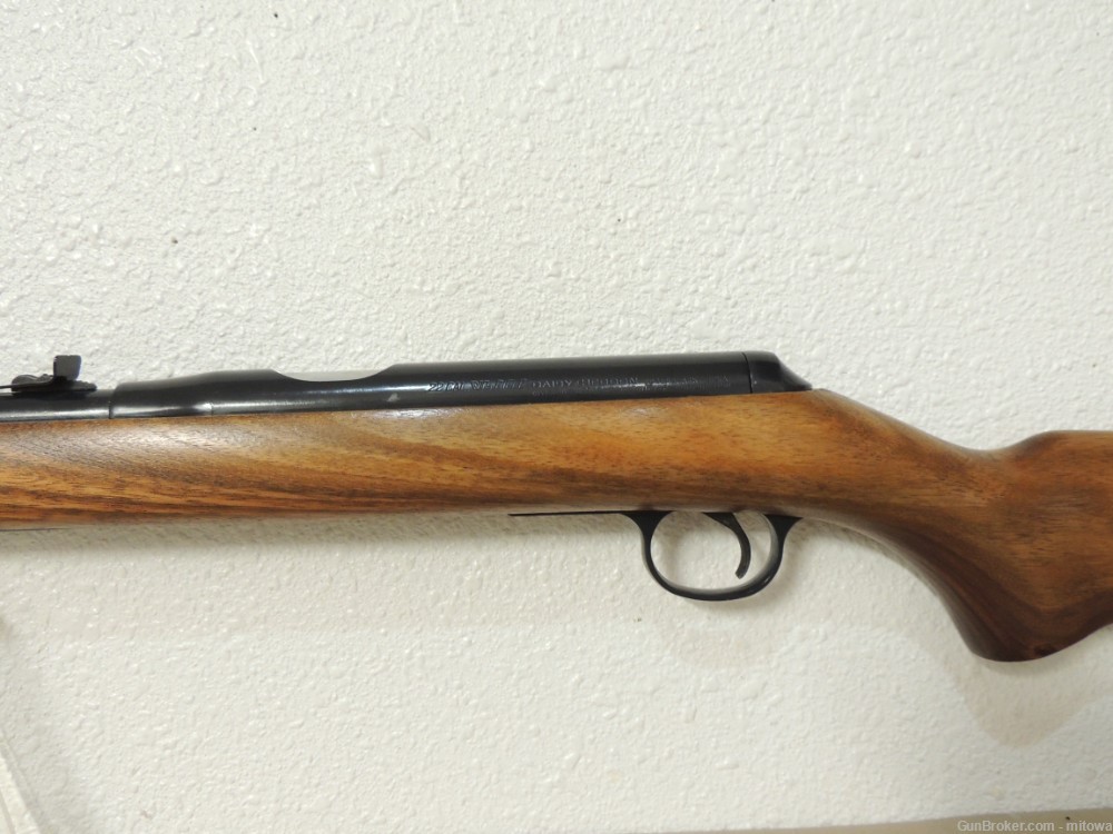 Rare Daisy VL Presentation Rifle Walnut Stock .22 Caseless 1968 Nice C&R -img-2