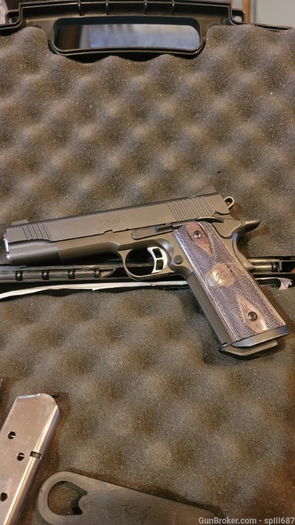 Kimber 1911 Tactical Custom II W/Extra mags and Holster-img-5