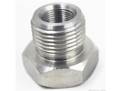 Thread Adapter .223 12/16 = 1/2x28 Stainless 
