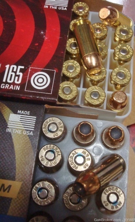 250 Federal .40 s&w HST 165 gr COMBO PACK FMJ & JHP P40HST3 & AE40R3-img-2