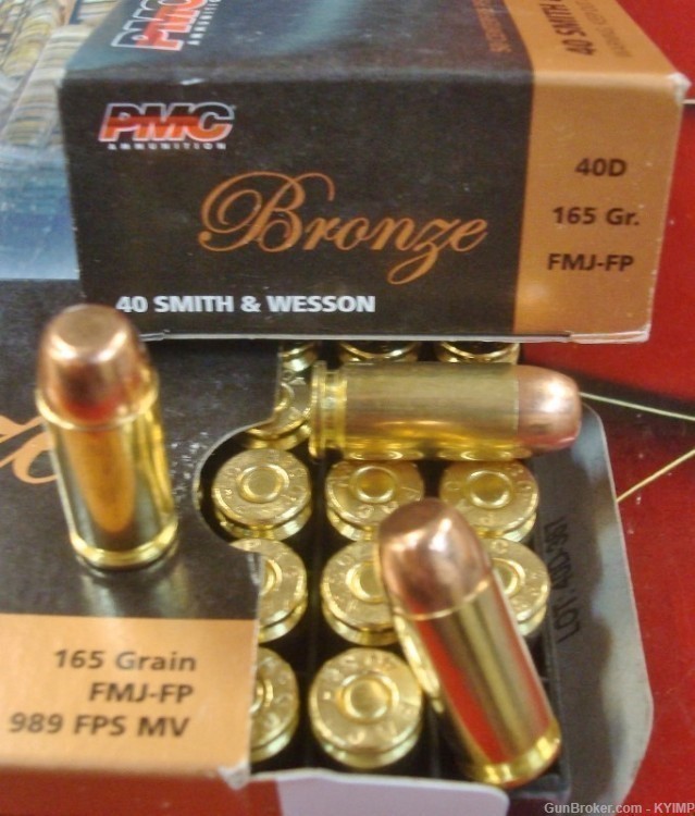 500 PMC .40s&w FMJ PMC 165 gr ammo 40D new-img-0
