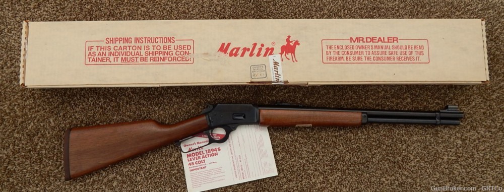 Marlin Model 1894S 1894 S – .45 Colt - 1989-img-0