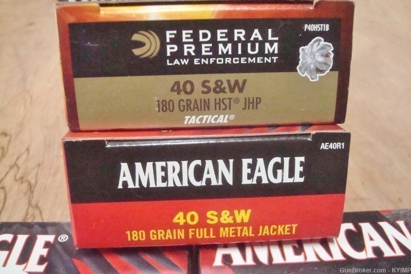 250 Federal .40 s&w HST 180 gr COMBO PACK FMJ & JHP P40HST1 & AE40R1-img-4
