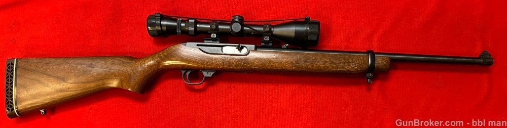 Ruger 44 mag Carbine With Simmons Scope Made in 1980-img-0