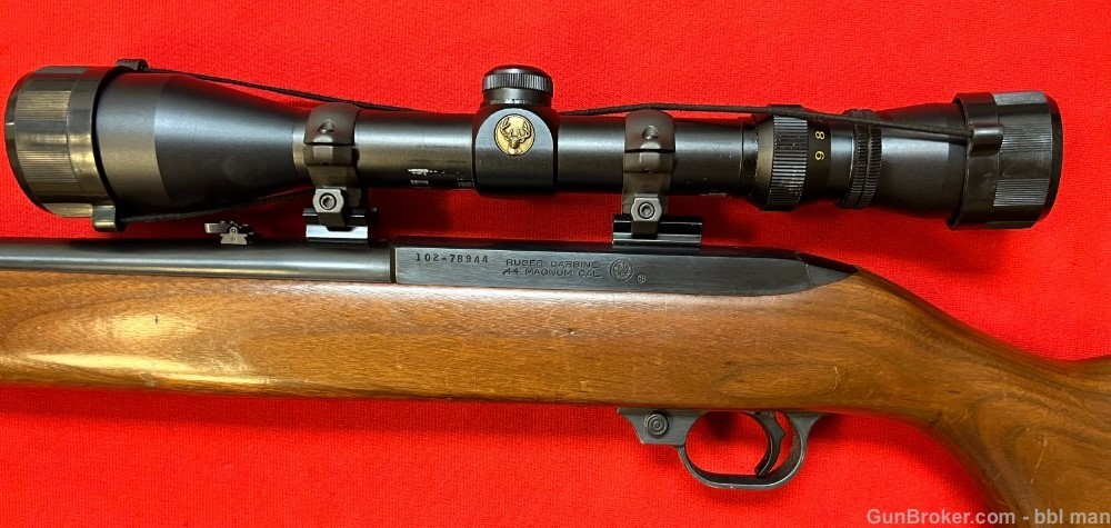 Ruger 44 mag Carbine With Simmons Scope Made in 1980-img-6