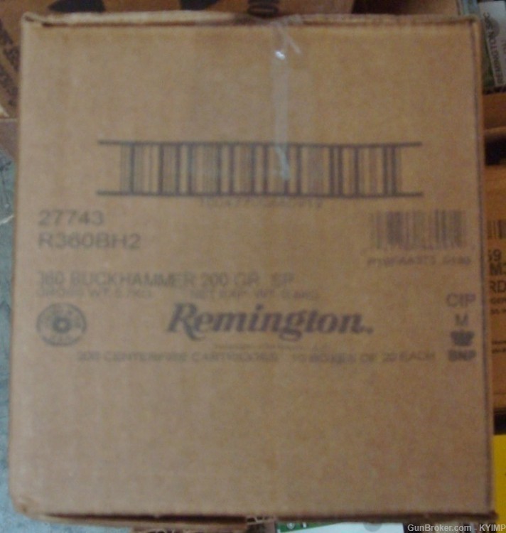 100 Remington 360 BUCKHAMMER Core Lokt NEW 200 gr SP new ammo R360BH2-img-4