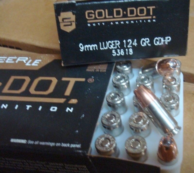 200 Speer 9mm Gold Dot 124 grain GDHP 9 mm ammunition 53618 new ammo-img-3
