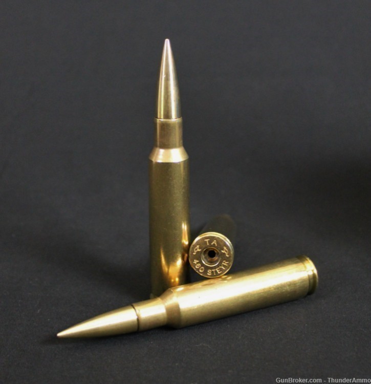 Thunder Ammo .460 Steyr Dummy Round 576gr Tactical Match Brass Projectile-img-1
