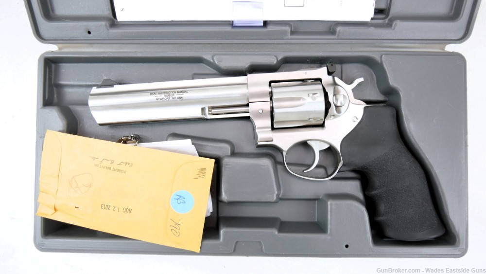 RUGER GP100 STAINLESS EXCELLENT CONDITION W/ CASE 6" BARREL .357 MAG-img-11