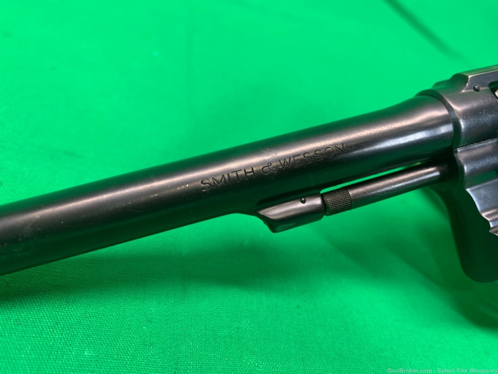 Smith and Wesson Hand Ejector 6” barrel Blued S&W 38 special-img-8