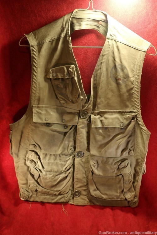 WW2 US Army Air Force Survival Vest - By Sears Roebuck-img-0
