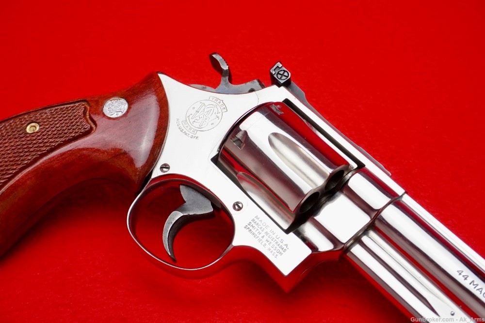 Desired Smith & Wesson 29-3 Full Target 44 Mag *RARE 6 INCH NICKEL MODEL*-img-6