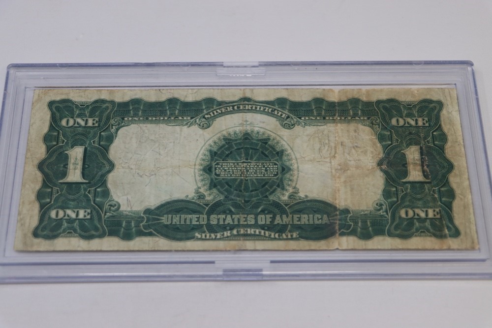 1899 Series BLACK EAGLE Silver Certificate $1 United States One Dollar US -img-9