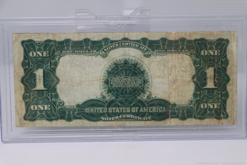 1899 Series BLACK EAGLE Silver Certificate $1 United States One Dollar US -img-6