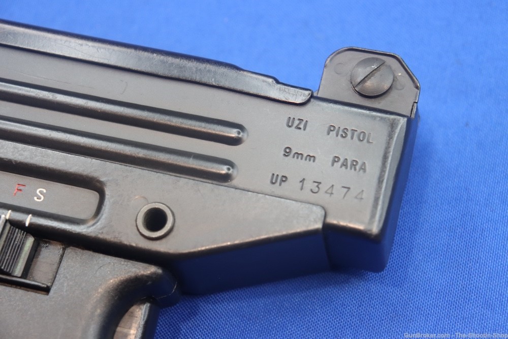 IMI ISRAEL Action Arms Model UZI Pistol 9MM Luger Pre-Ban 20RD Semi Auto SA-img-1