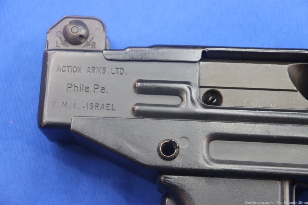 IMI ISRAEL Action Arms Model UZI Pistol 9MM Luger Pre-Ban 20RD Semi Auto SA-img-8