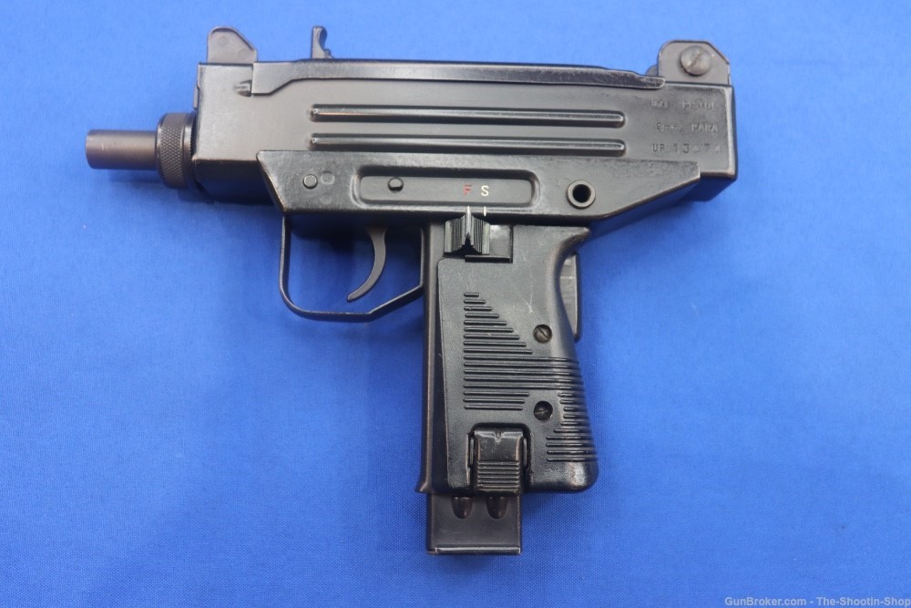 IMI ISRAEL Action Arms Model UZI Pistol 9MM Luger Pre-Ban 20RD Semi Auto SA-img-0