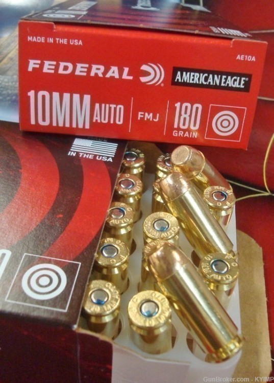 100 Federal American Eagle 10mm FMJ 180 gr AE10A NEW ammo-img-0