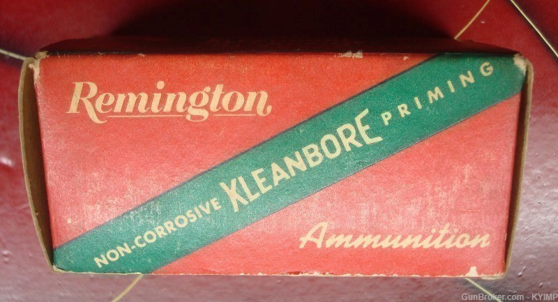 50 Vintage Remington 30 Carbine KLEANBORE cartridges box & ammo 1030-img-8