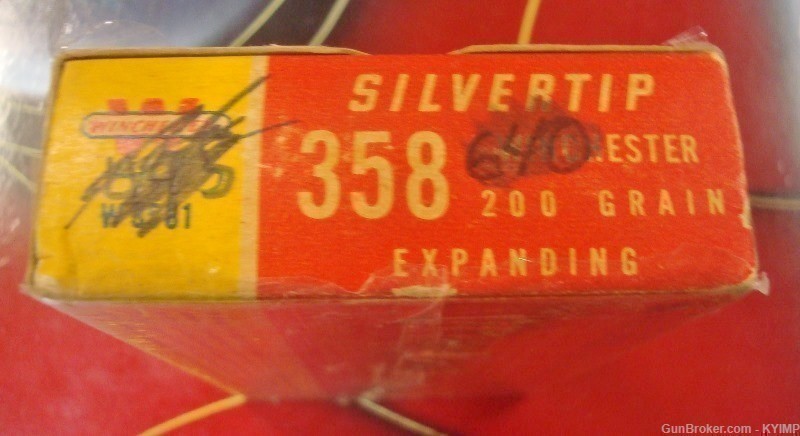 20 Winchester SILVERTIP .358 Winchester Vintage 200 grain SP ammunition-img-7