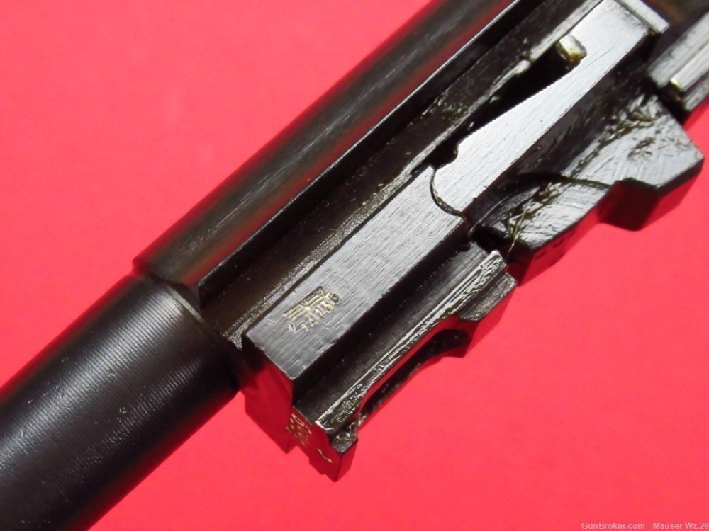Rare 1944 Mauser Byf44 - FN Slide Pistol WWII German 1944 P38 9mm-img-58