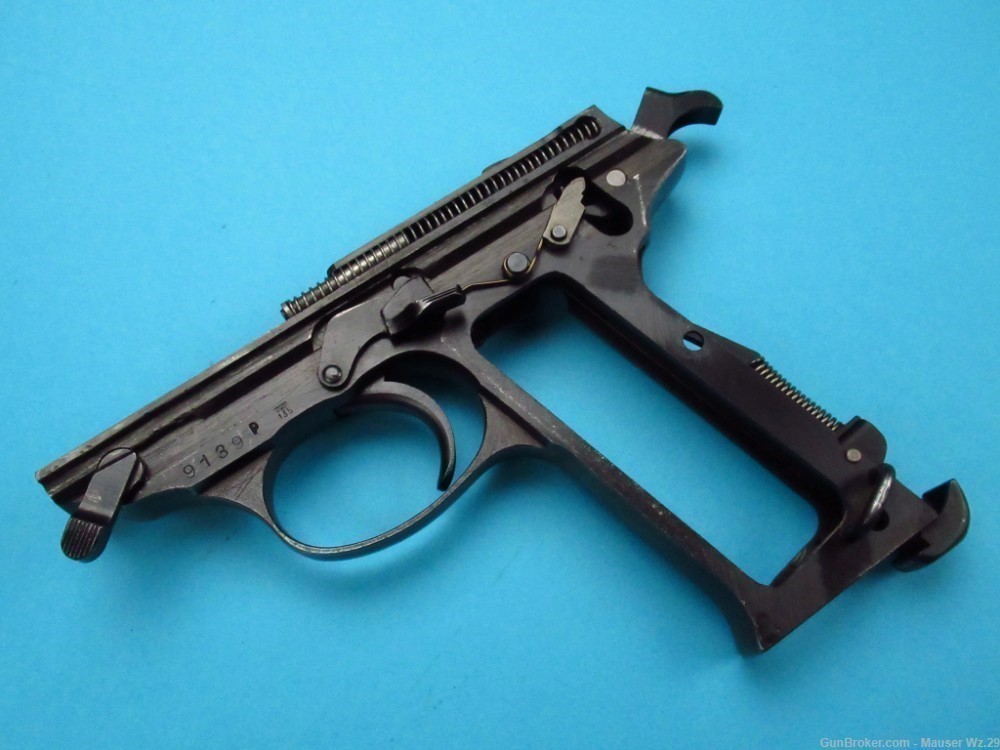Scarce 1944 Mauser P38 code BYF43 Pistol WWII German P38 9mm Luger-img-89