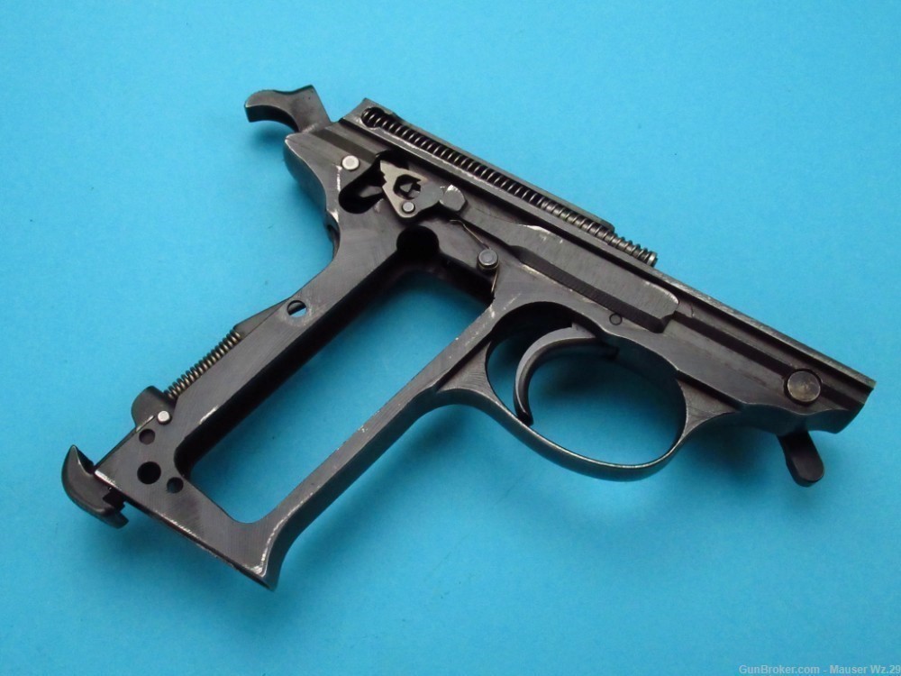 Scarce 1944 Mauser P38 code BYF43 Pistol WWII German P38 9mm Luger-img-93