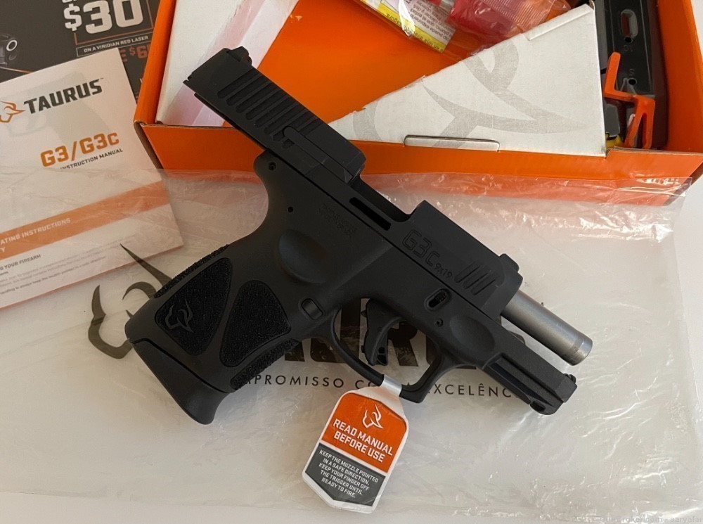 Taurus G3C Compliant Black 9mm 3.2in 3-10rd Mags -img-4