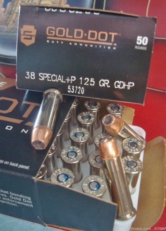 200 SPEER 38 Special +P GOLD DOT Hollow Point 125 gr NEW GDHP 53720-img-0