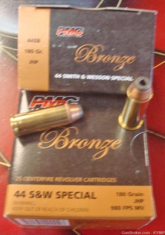 50 PMC .44 Special JHP 180 gr 44 ammo 44SB new ammunition-img-0