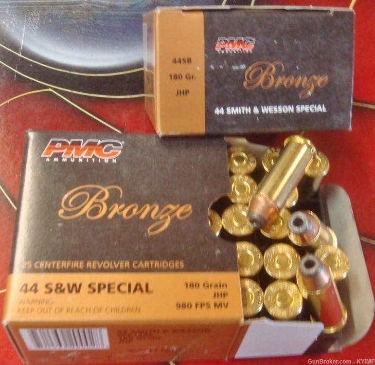 50 PMC .44 Special JHP 180 gr 44 ammo 44SB new ammunition-img-3