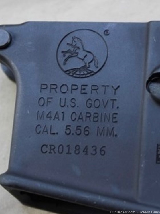 LOOKING FOR Rollmarked Colt SOCOM M4A1 AR-15 Property Of US Government-img-2