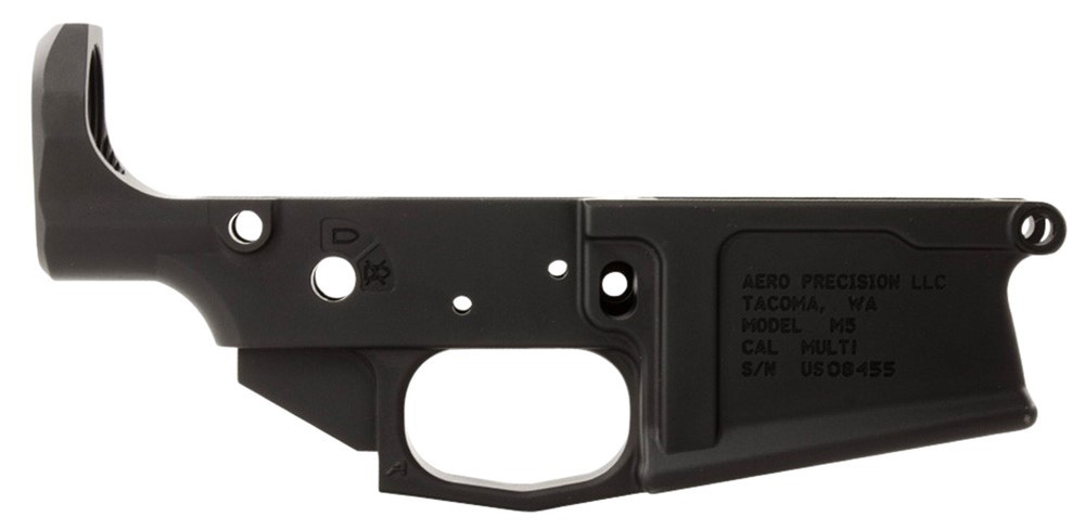 Aero Precision M5 Stripped Lower Receiver .308 Anodized Black APAR308003C-img-0
