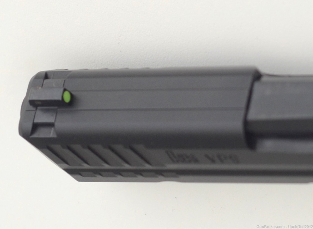  HK VP9 9mm upper slide assembly Luminous front Black Rear-img-2