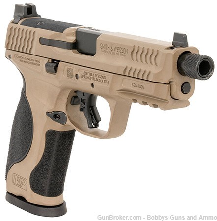 Smith & Wesson 14163 M&P M2.0 Full Size Frame 9mm Luger 17+1 4.63" FDE-img-2