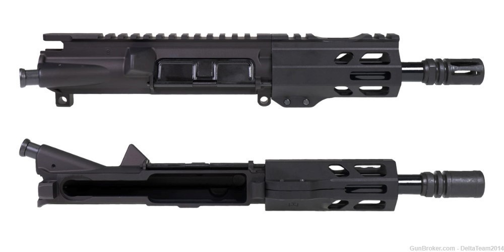 AR15 6" 9MM Pistol Complete Upper - Includes a BCG and Charging Handle-img-2