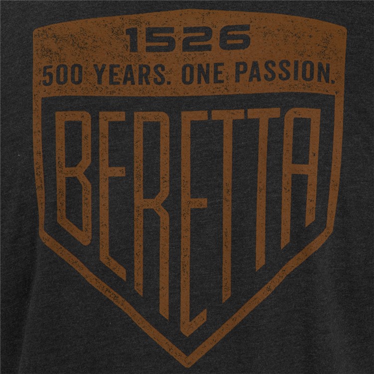 BERETTA Men Legacy  SS T-Shirt, Color: Heather Charcoal, Size: L-img-4
