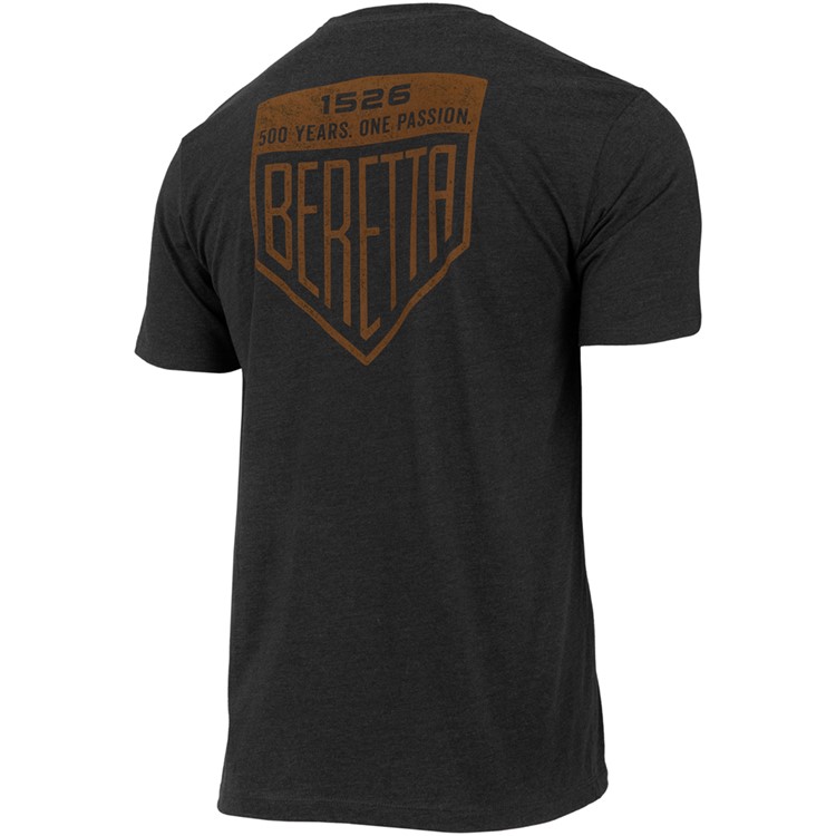 BERETTA Men Legacy  SS T-Shirt, Color: Heather Charcoal, Size: L-img-2