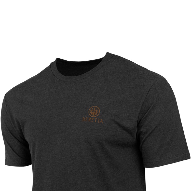 BERETTA Men Legacy  SS T-Shirt, Color: Heather Charcoal, Size: L-img-1