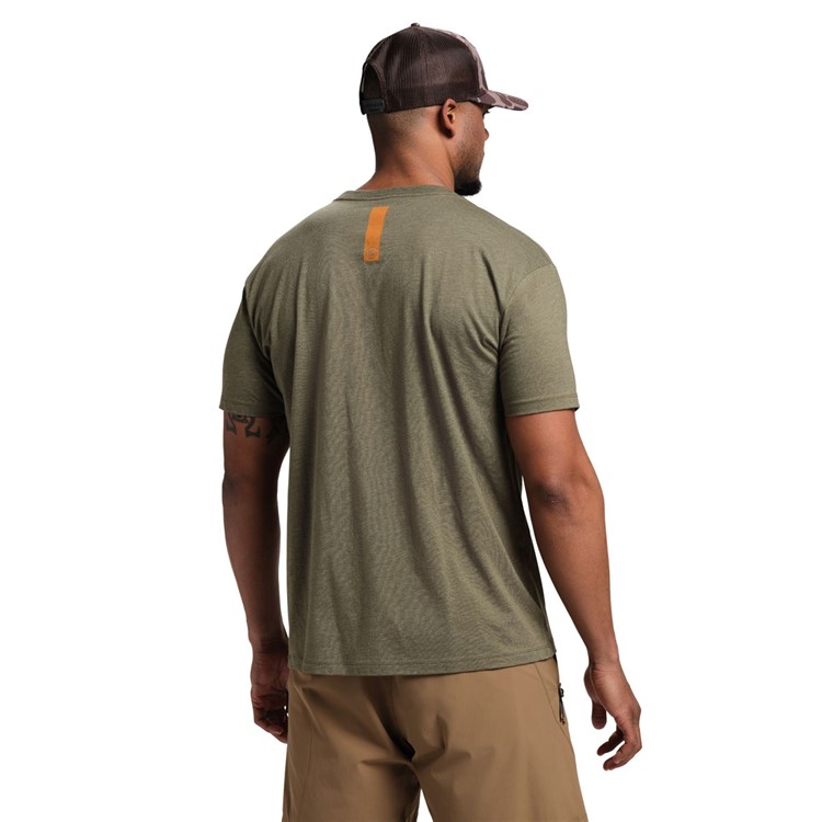 BERETTA Men Hardlines SS T-Shirt, Color: Heather Mil Green, Size: XL-img-3