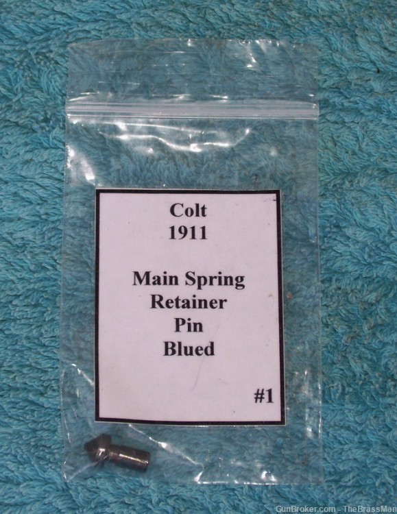 Colt 1911/1911A1 Main Spring Retainer Pin  #1-img-0