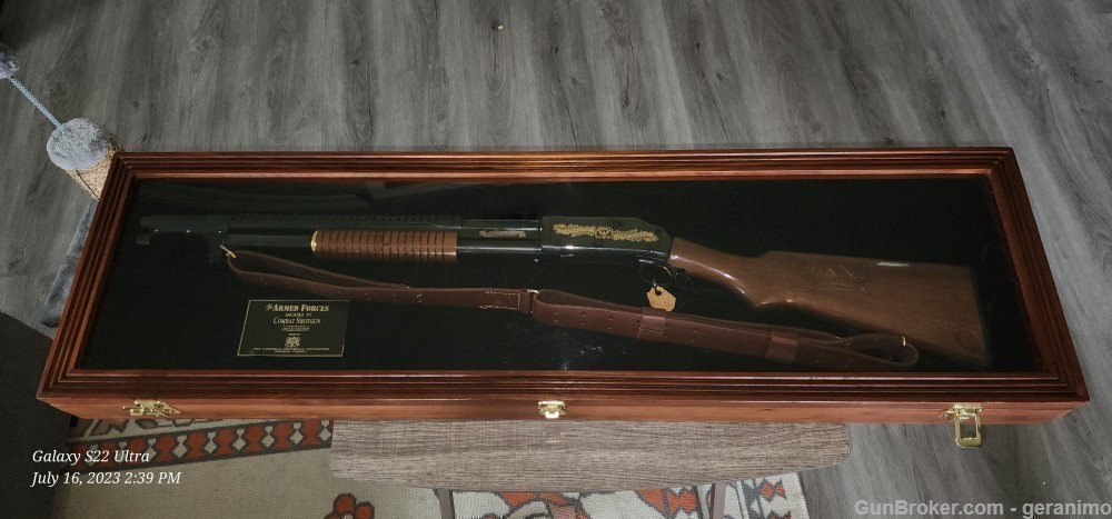 A.H.F. MODEL 1897 CASED TRENCH GUN .12 -img-5