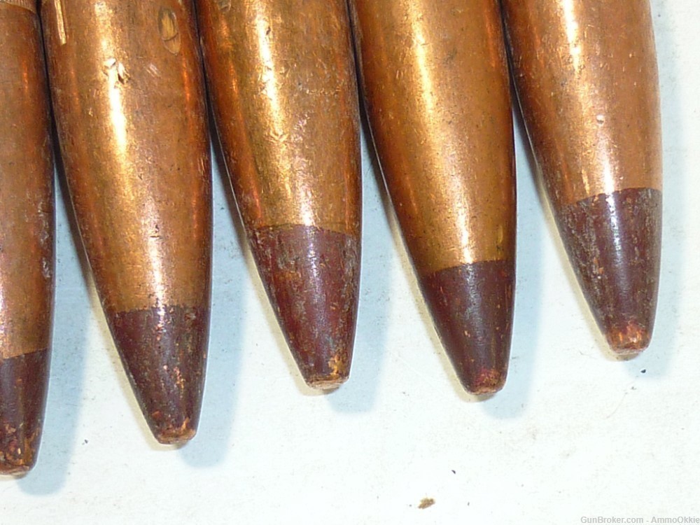 10ct - BROWN TIP - TRACER BULLETS PULLS - .50 BMG - 640gr M17 M10 50 Cal-img-11