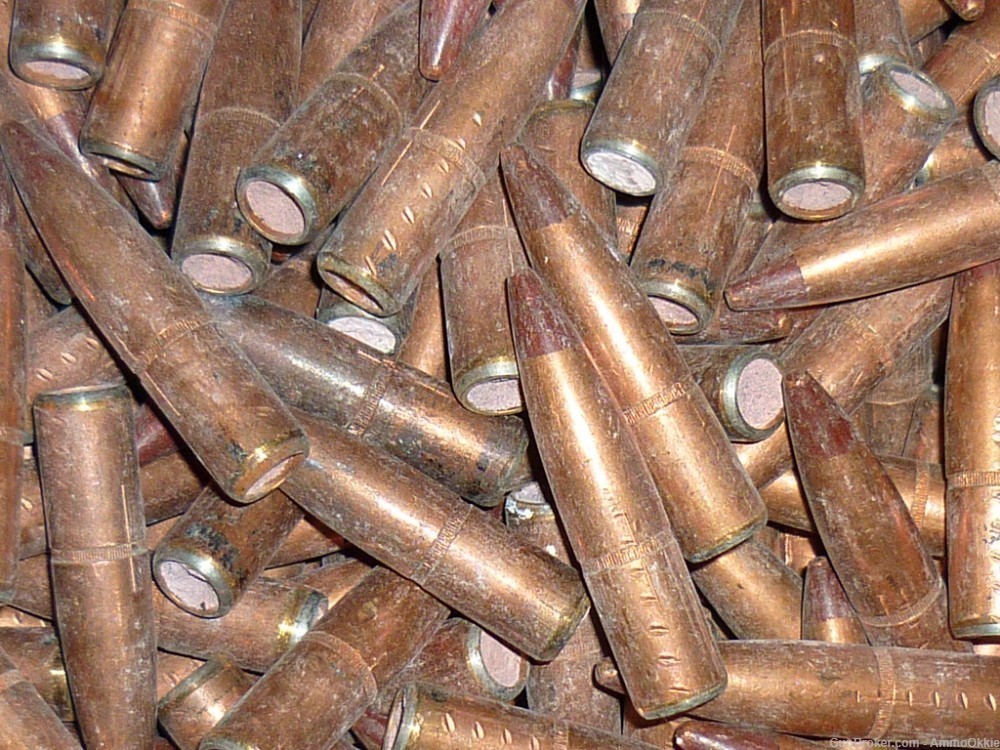 10ct - BROWN TIP - TRACER BULLETS PULLS - .50 BMG - 640gr M17 M10 50 Cal-img-2