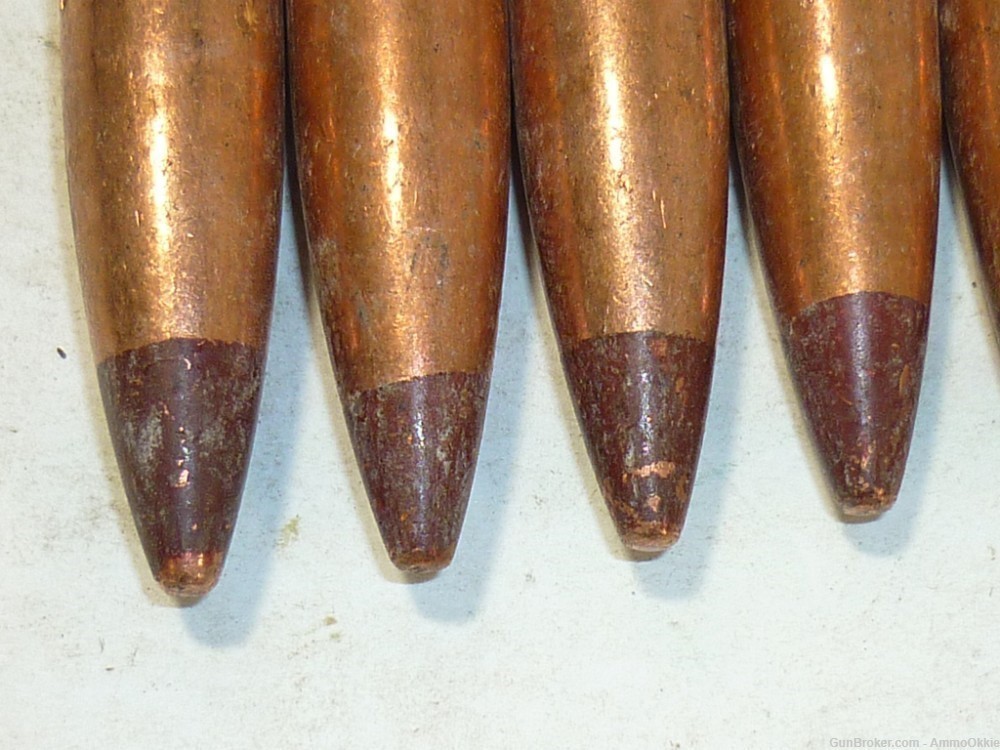 10ct - BROWN TIP - TRACER BULLETS PULLS - .50 BMG - 640gr M17 M10 50 Cal-img-10